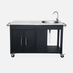 Stalen buitenkeuken