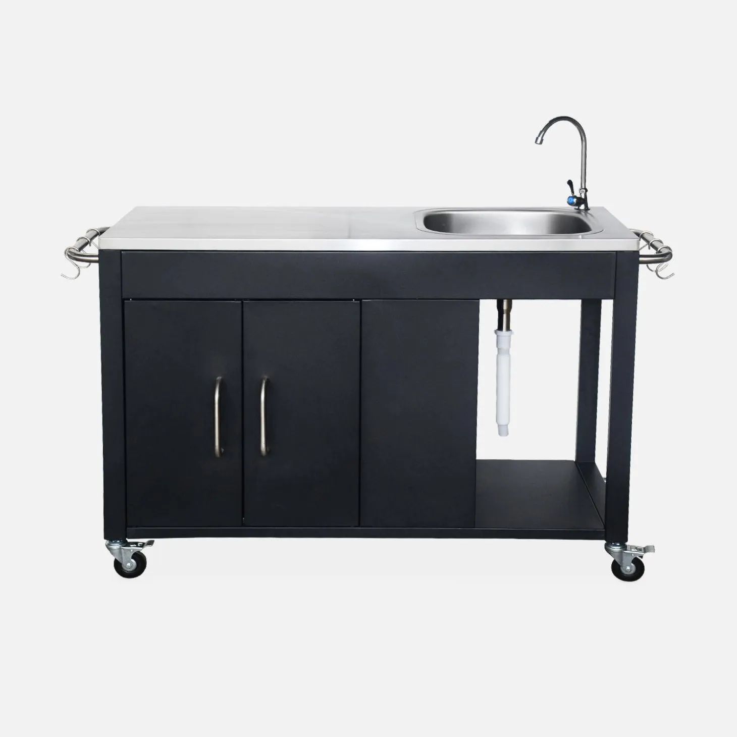 Stalen buitenkeuken