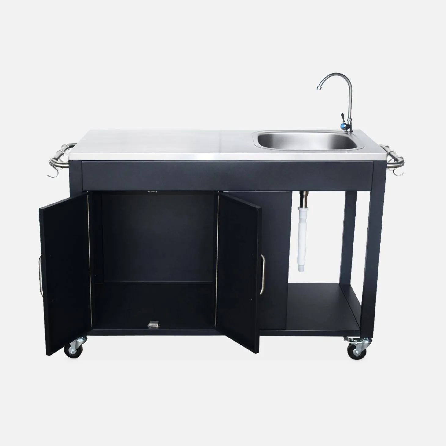 Stalen buitenkeuken