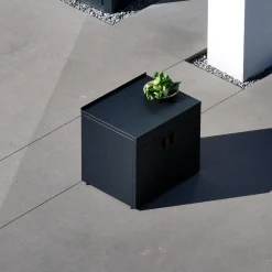Stalen buitenkeukenmodule met 2 deuren L75cm