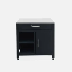 Stalen module buitenkeuken 1 lade en 1 deur, 80 cm breed