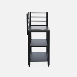 Stalen module buitenkeuken 2 planken, 48,5 cm breed