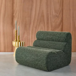 Stoffen fauteuil effect alpaca 1 zitplaats