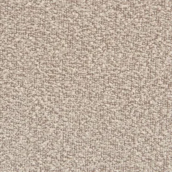 Stoffen fauteuil getextureerde bouclé 1 zitplaats met voetenbankje