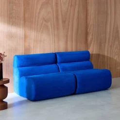 Stoffen fauteuils 1 zitplaats (set van 2)