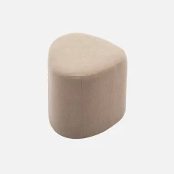 Stoffen poef, B 60 x D 44 x H 40cm