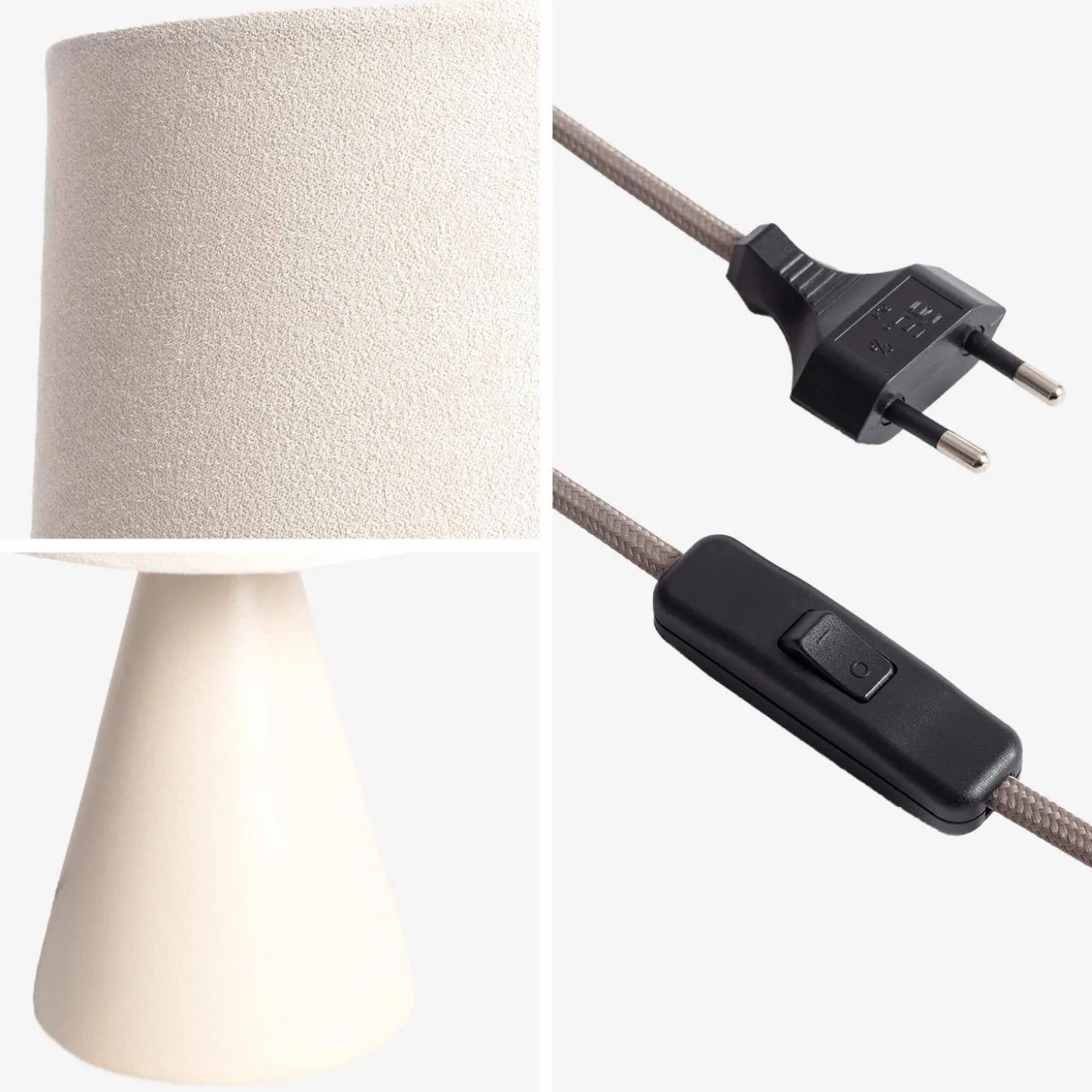 Tafellamp interieur, keramiek Ø 13 cm