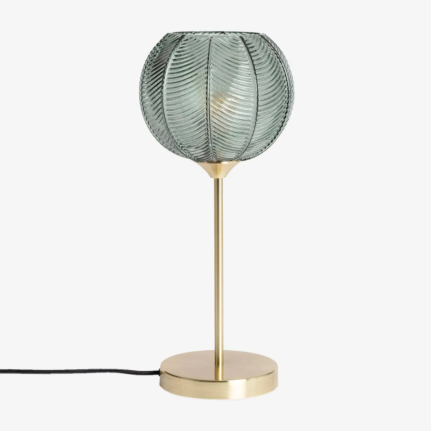 Tafellamp interieur, metaal en glas, Ø 20 cm