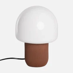 Tafellamp voor binnen van hars en PVC Ø18cm