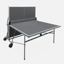 Tafeltennistafel voor binnen met 2 rackets, 3 ballen en beschermhoes
