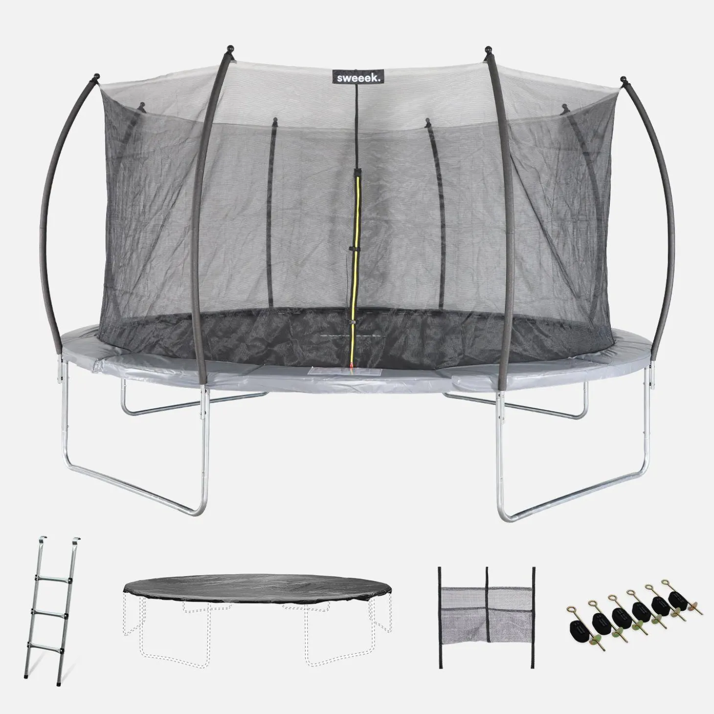 Trampoline 490cm INNER met accessoires
