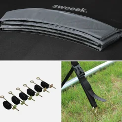 Trampoline 370cm INNER met accessoires