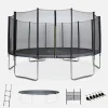 Trampoline 490cm met accessoires