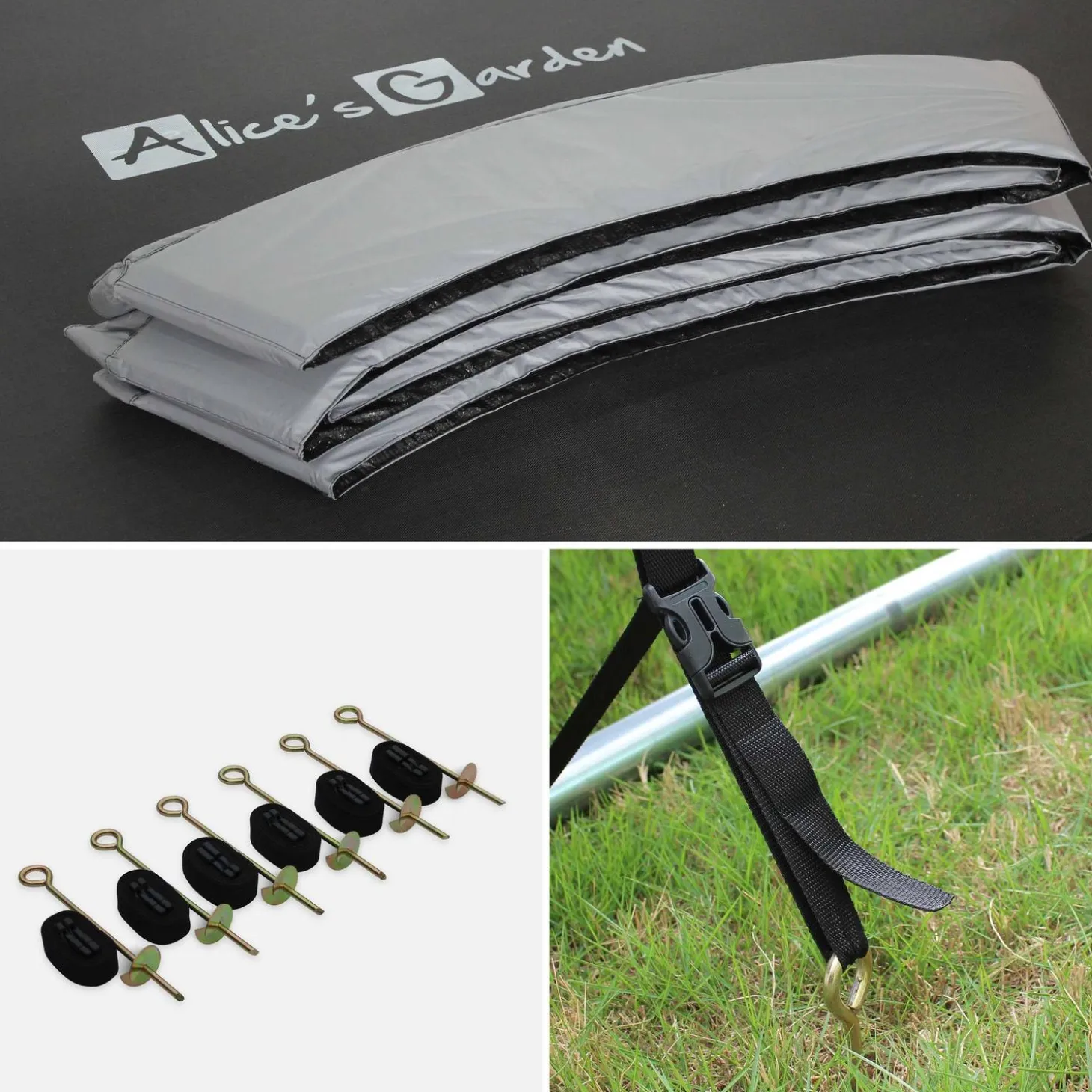 Trampoline 490cm met accessoires