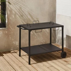 Trolley voor bakplaat