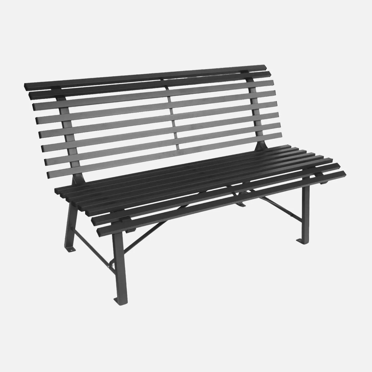 Tuinbank 2-zits staal