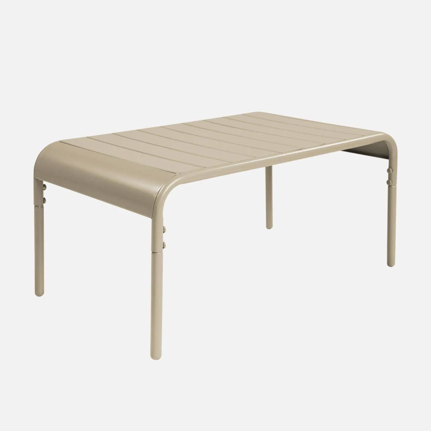 Tuinsalontafel metaal rechthoekig