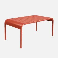 Tuinsalontafel metaal rechthoekig