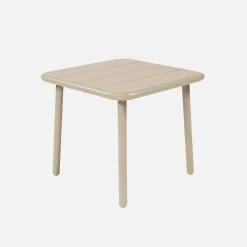 Tuinsalontafel metaal vierkant
