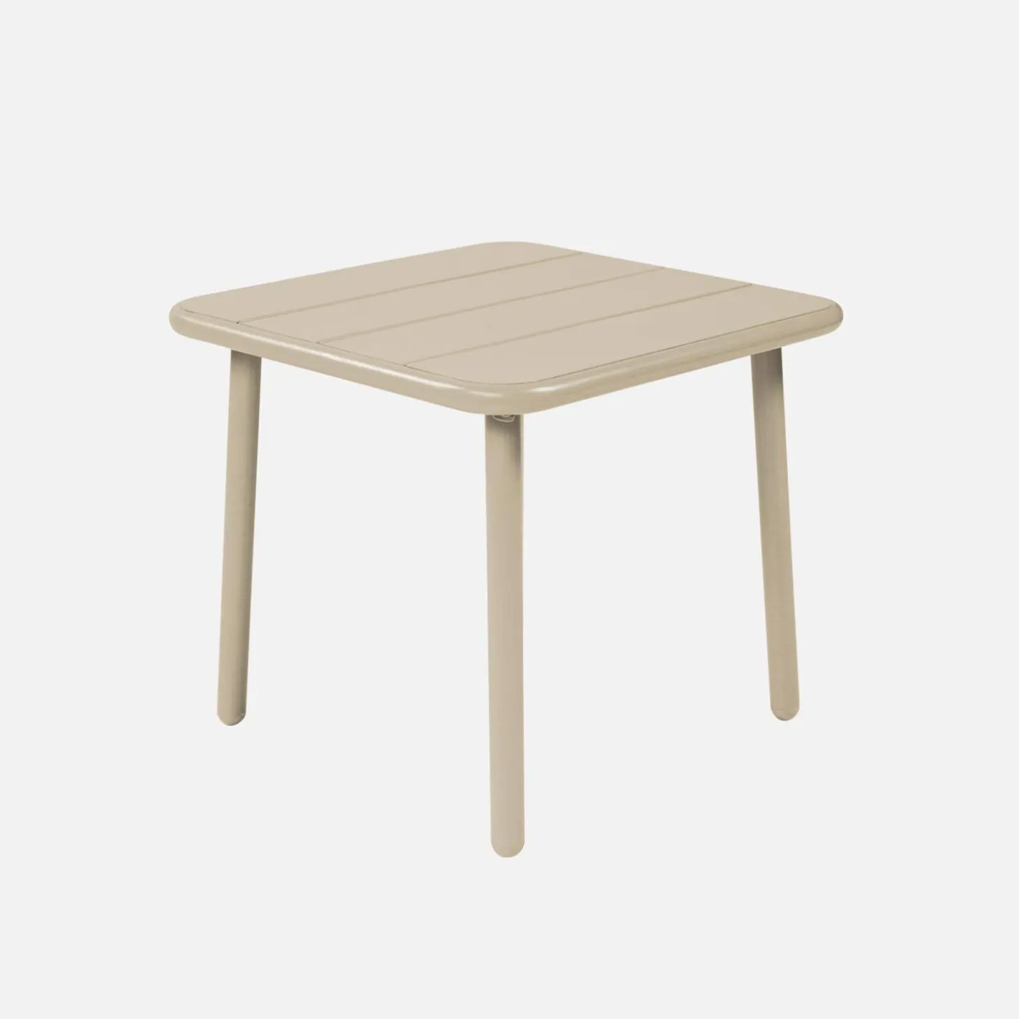 Tuinsalontafel metaal vierkant