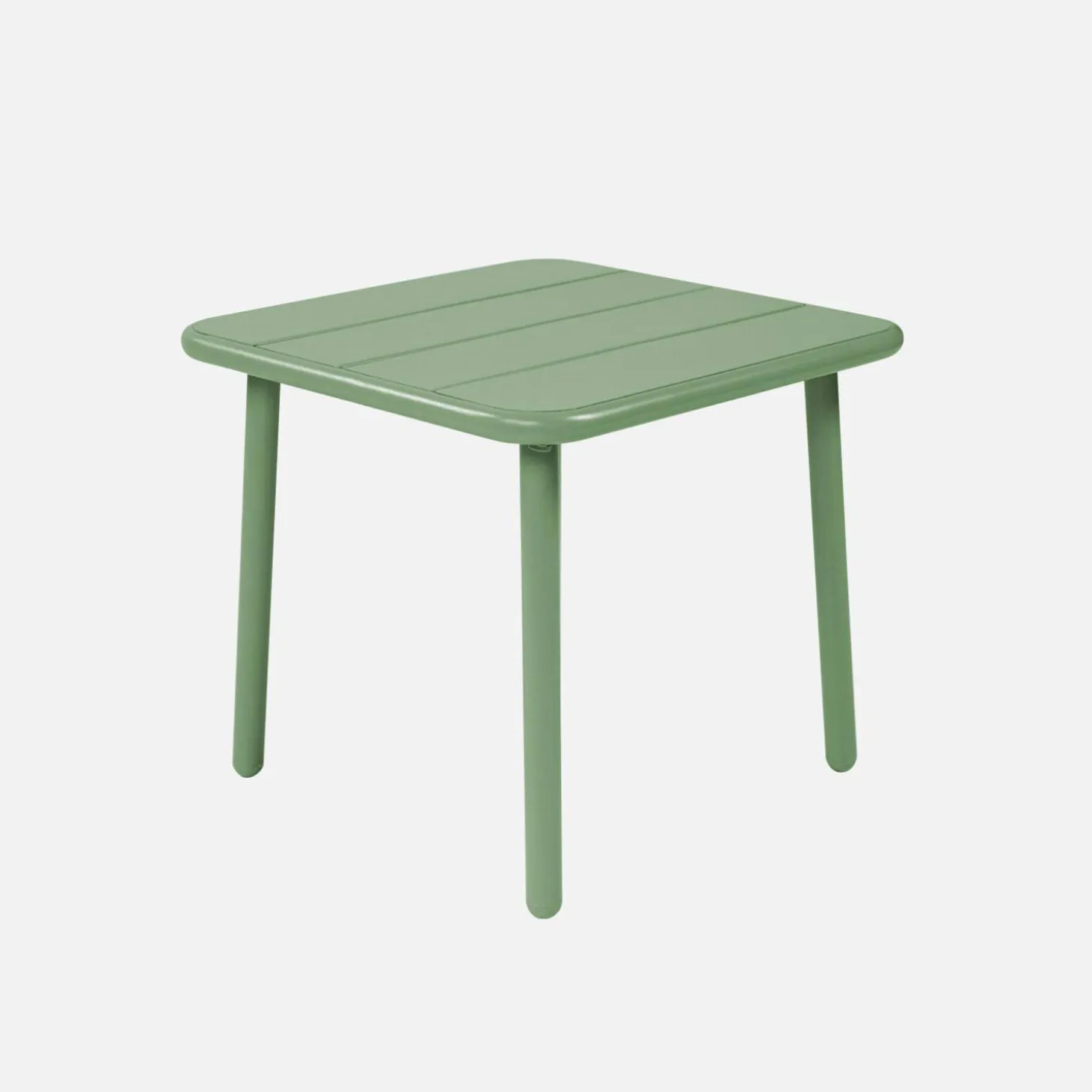 Tuinsalontafel metaal vierkant