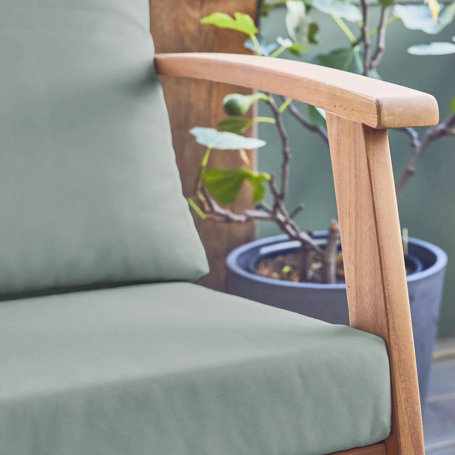Tuinset 5 personen van acaciahout