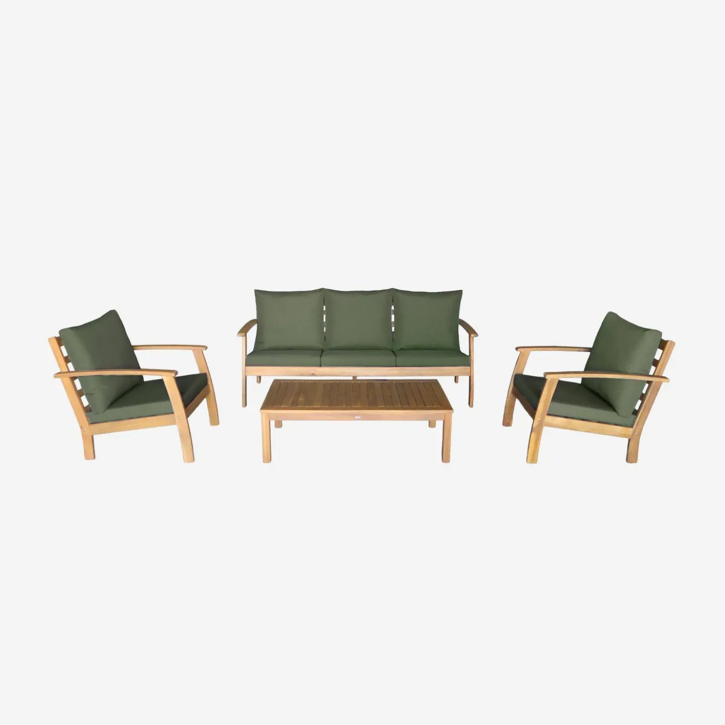 Tuinset 5 personen van acaciahout