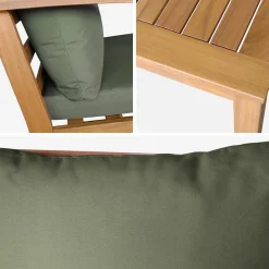 Tuinset 5 personen van acaciahout