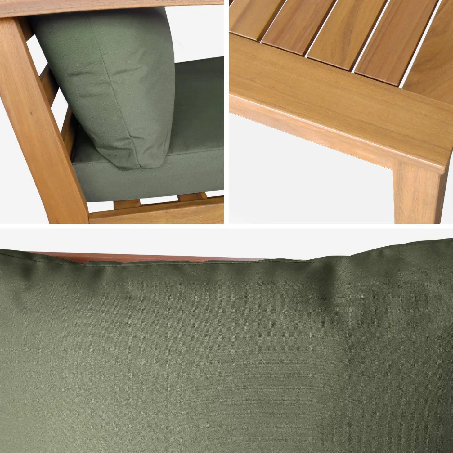 Tuinset 5 personen van acaciahout