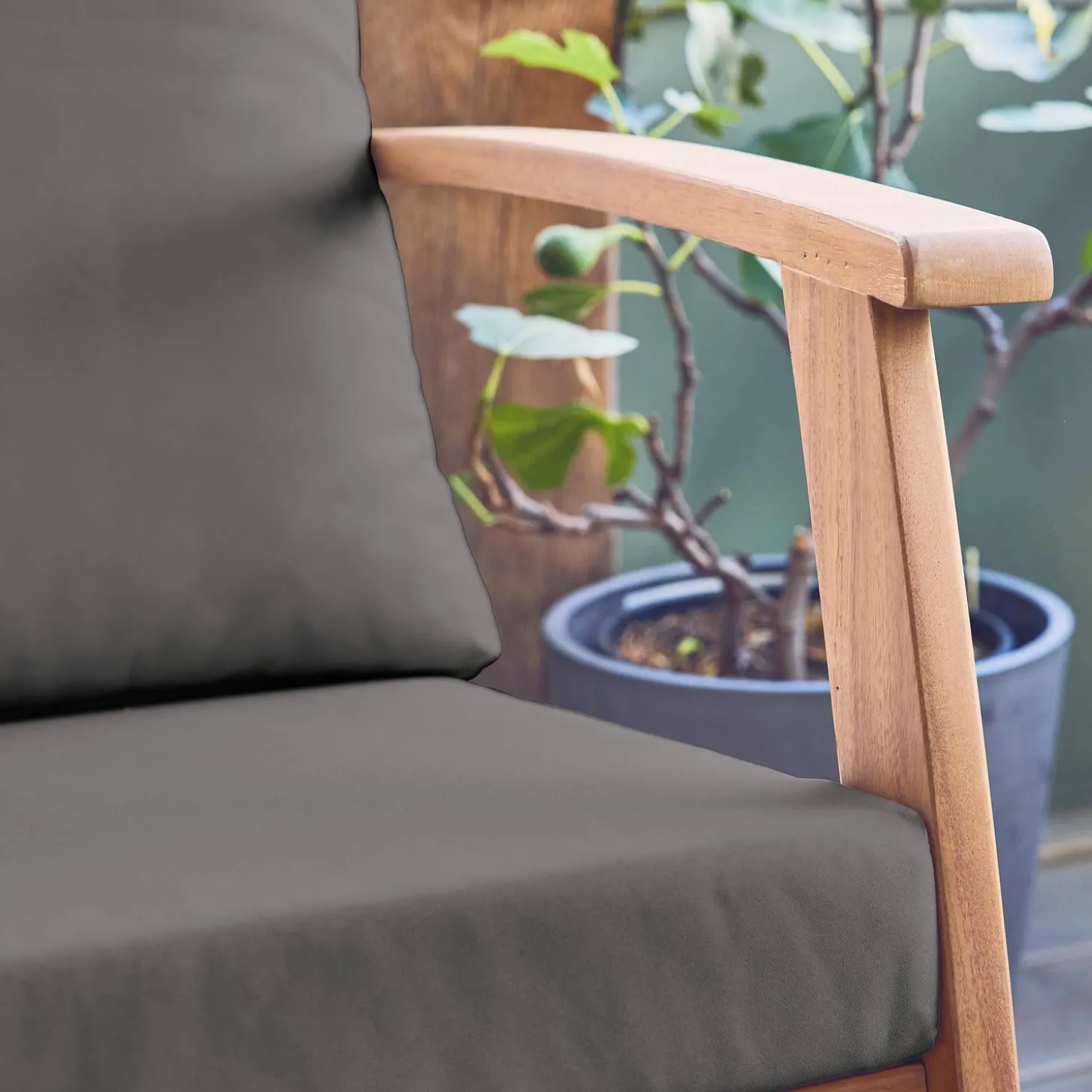 Tuinset 5 personen van acaciahout