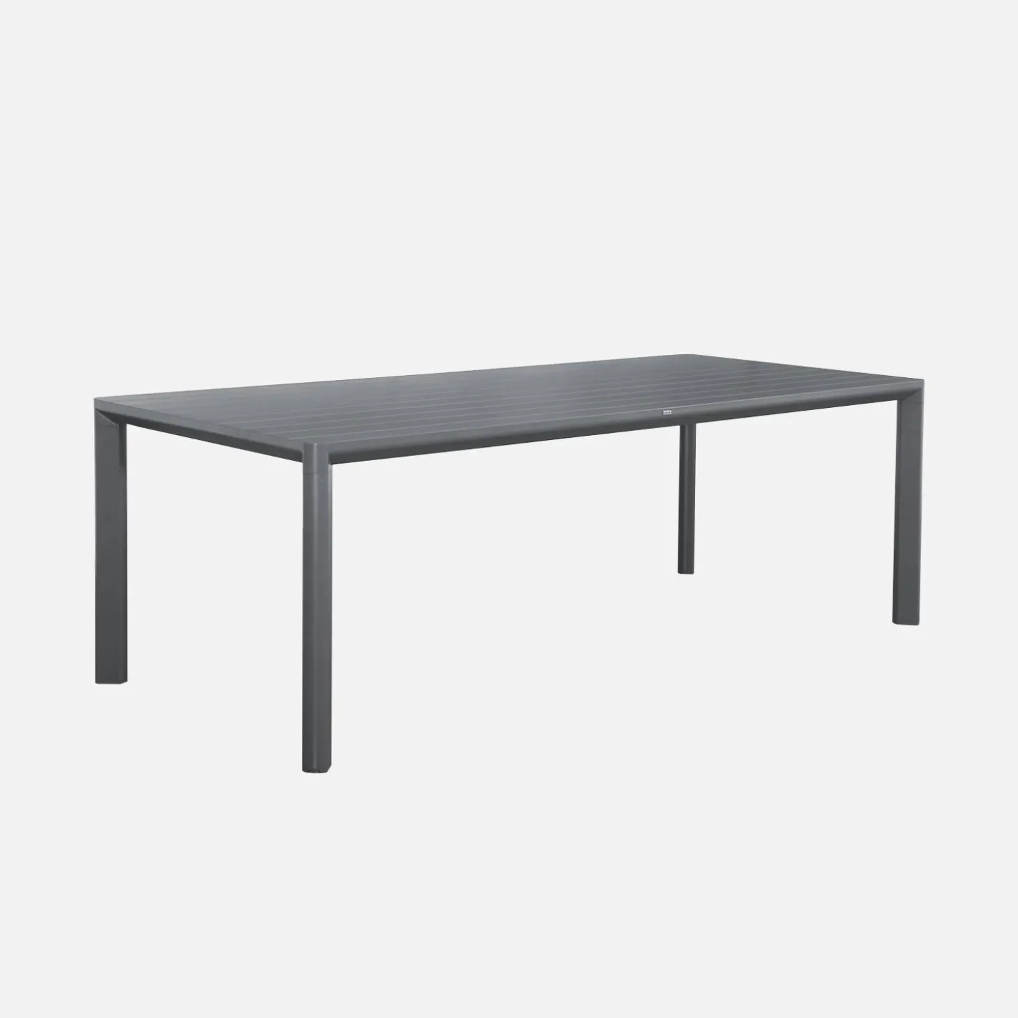 Tuinset van aluminium met 1 bank en 4 stoelen