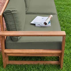 Tuinset van hout voor 5 personen
