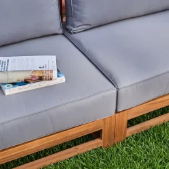 Tuinset van hout voor 5 personen