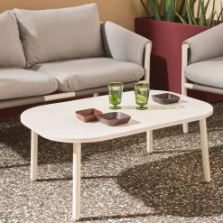 Tuinset voor 4 personen staal