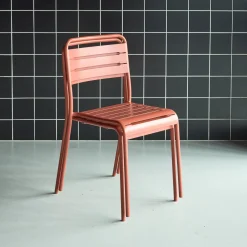 Tuinstoelen metaal (set van 2)