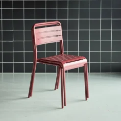 Tuinstoelen metaal (set van 2)
