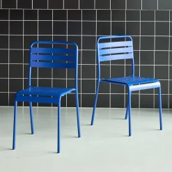 Tuinstoelen metaal (set van 2)