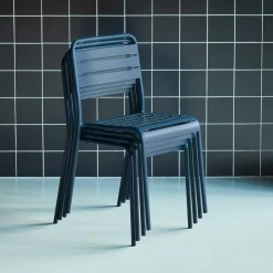 Tuinstoelen metaal (set van 4)