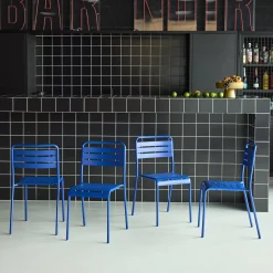 Tuinstoelen metaal (set van 4)