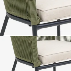 Tuinstoelen, set van 4