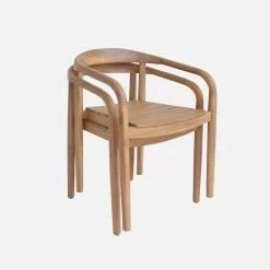 Tuinstoelen van acaciahout (set van 2)