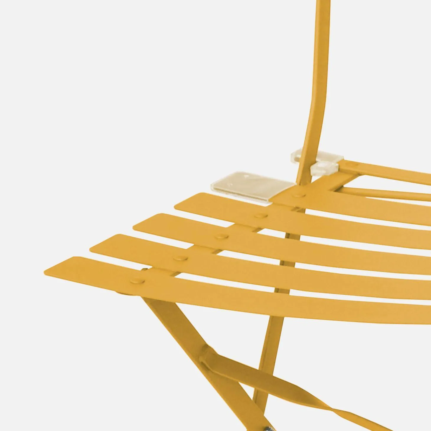 Tuinstoelen van metaal opklapbaar (set van 2)