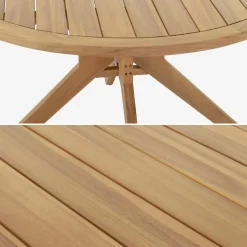 Tuintafel acaciahout voor 6 personen