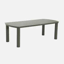 Tuintafel aluminium met 8 stoelen