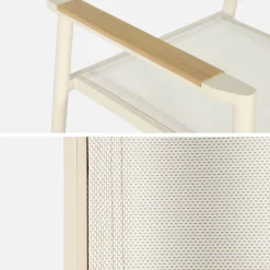 Tuintafel en 8 stoelen aluminium