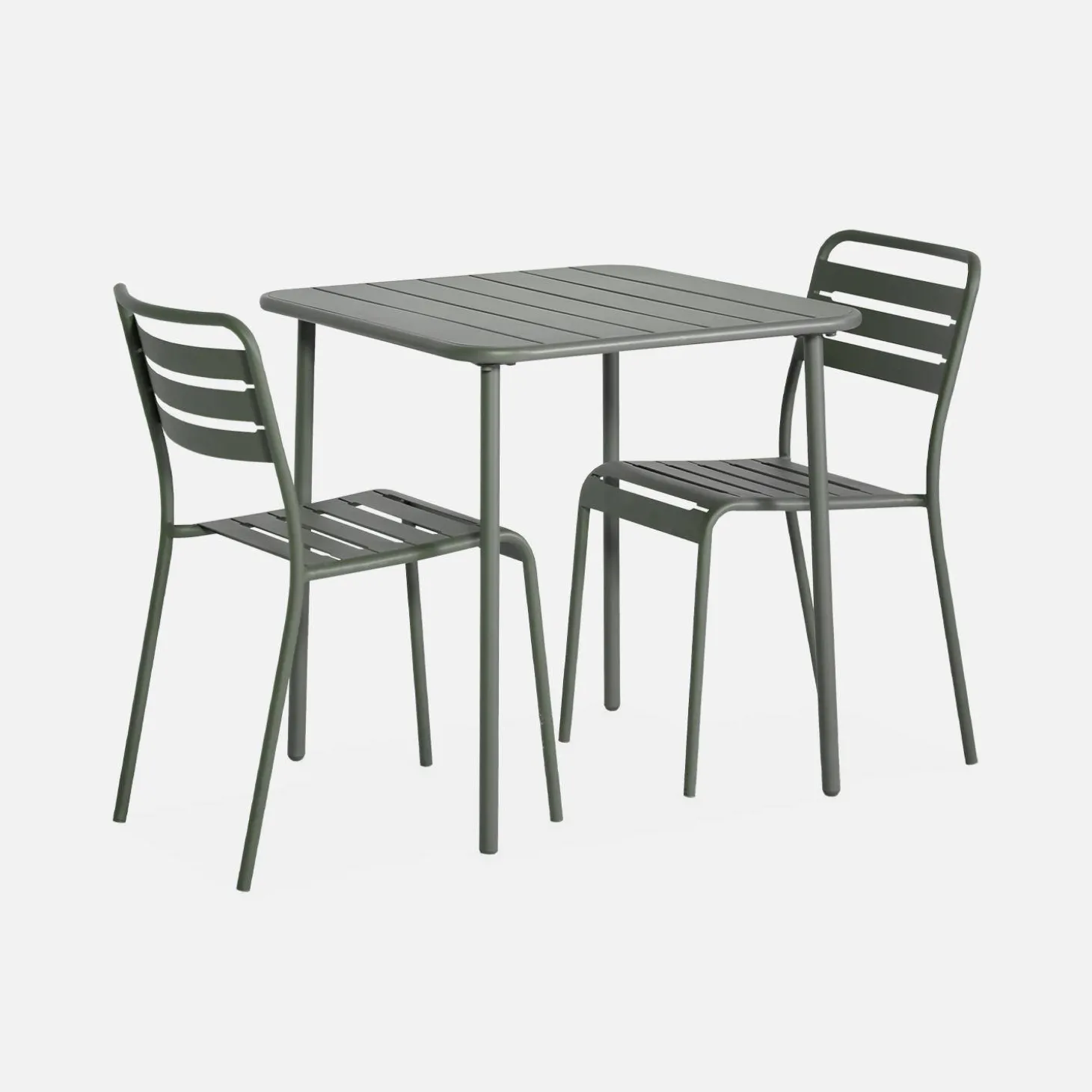 Tuintafel met 2 stoelen