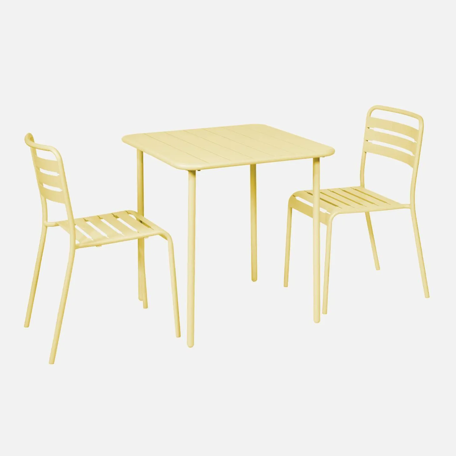 Tuintafel met 2 stoelen