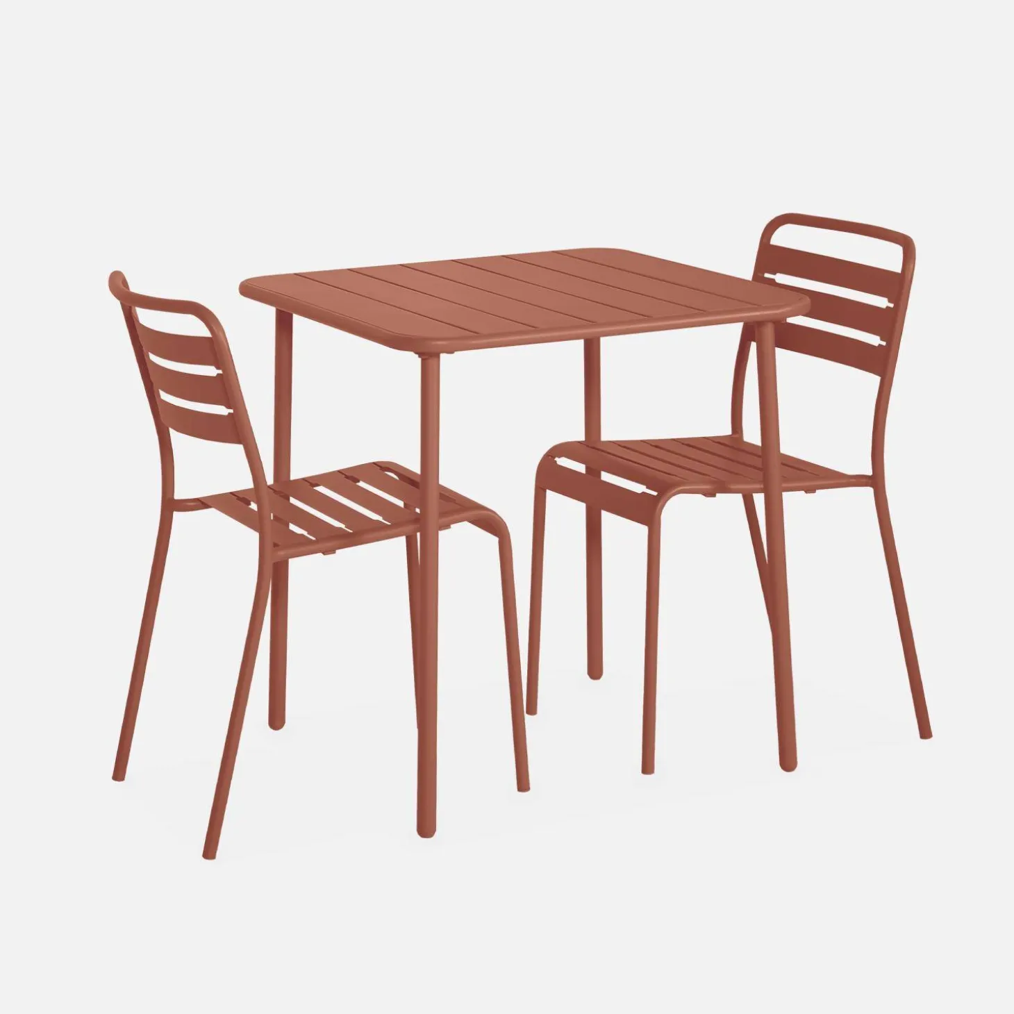 Tuintafel met 2 stoelen