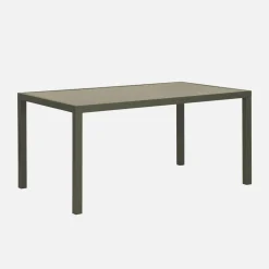 Tuintafel met 6 stoelen aluminium