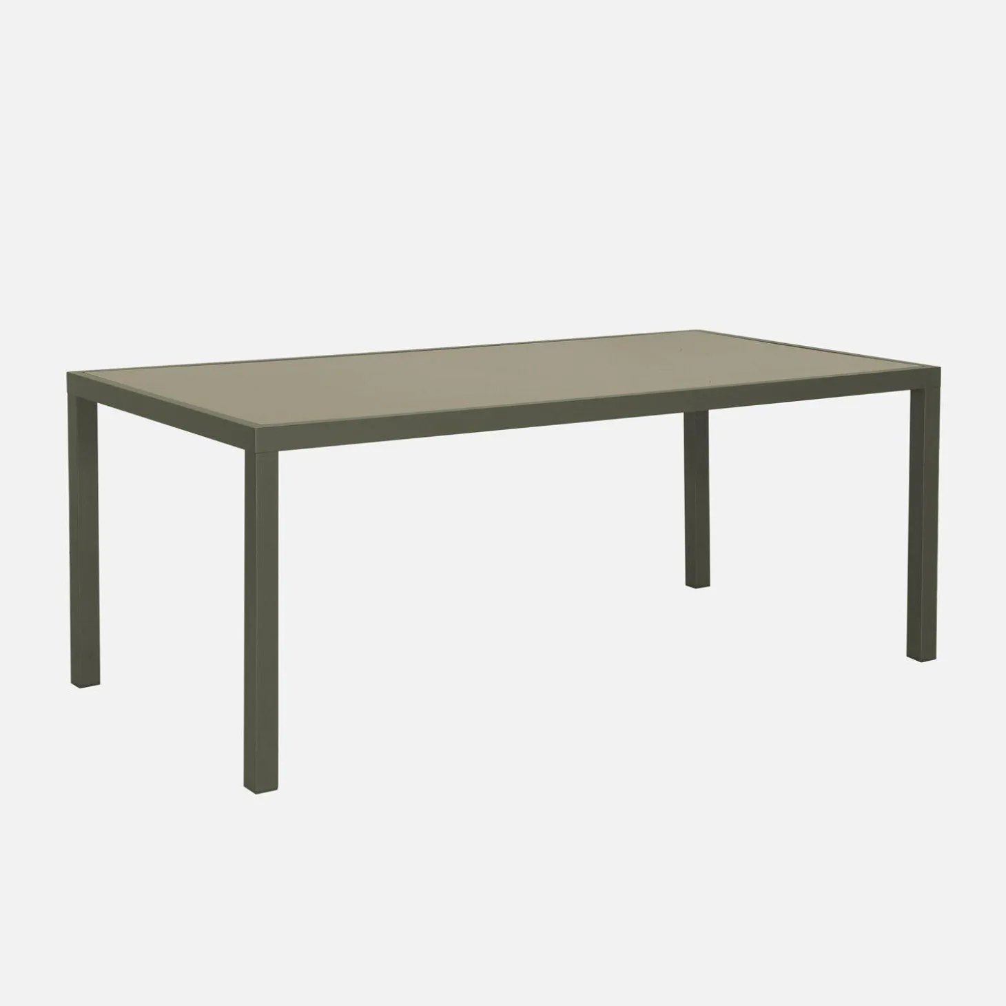 Tuintafel met 8 stoelen aluminium